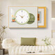 CLCEY small fresh electric meter box decoration painting simple modern distribution box painting with clocks and clocks new style switch box weak current box cover K12101 45*35cm (blocking 35*25) black frame with cover