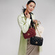 Tang Liboqi (Tory Burch) Willa Umhängetasche TB Damens Bag Mode Mody Damen Diamond Side Schulter Crossbody Geschenk für Freundin Urlaubs Geschenk Creme Weiß 87863-724 25*9*19cm