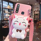 
Afapu is suitable for oppo mobile phone case doll coin wallet avocado violent bear trendy brand cute cartoon internet celebrity model full-pack soft shell anti-fall three-dimensional doll wallet-black shell full-body violent bear + crossbody lanyard oppo A52 exclusive
