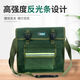DIONO wear-resistant extra thick double-pocket double-layer construction electrician bag woodworking worker construction site labor insurance canvas shoulder bag tool bag green double pocket large size 45*34*14