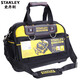 Stanley (STANLEY) FatMax tool bag storage bag portable shoulder bag multi-functional thickened canvas bag property maintenance electrician bag hard bottom double-open tool bag 17 inches FMST517180