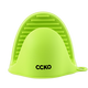 CCKO silicone thermal insulation baking anti-scalding clips microwave oven hand clips kitchen thickened heat-proof and high-temperature resistant gloves silicone anti-scalding hand clips (green GN)