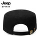 JEEP Hat Men's Flat Top Hat Four Seasons Peaked Cap Middle-aged and Elderly Outdoor Leisure Versatile Baseball Cap A0293