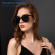 Mirror Banquet sunglasses gm sunglasses large frame glasses Korean version trendy Internet celebrity men and women black CVS8027BK black