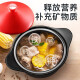 SUPOR casserole soup pot ceramic stew casserole pot stew pot clay pot rice household health stone pot crock pot clay pot special for open fire [4-6 people use] 4.5L