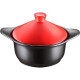 SUPOR casserole soup pot ceramic stew casserole pot stew pot clay pot rice household health stone pot crock pot clay pot special for open fire [4-6 people use] 4.5L