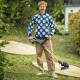 Gardena (Gardena) Importado de Alemania cortacésped recargable cortacésped cortacésped eléctrico batería de litio para el hogar césped 14701 cortacésped/una electricidad y una carga