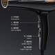AUX hair dryer household 2400W high-power negative ion hair dryer quick-drying high wind constant temperature professional hair salon-level hair dryer AH7615I