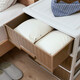 Interaktive Weltraumschubladen Aufbewahrungsbox Imitation Rattan Garderobe Transparent Aufbewahrungsbox Kleidung Unterwäsche Home Schlafsaal Kunststoff Finishing Box Lagerschrank 9716 Großgröße 2 Etagen Breite 56,8 Tiefe 39 Höhe 42