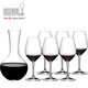 RIEDEL German imported red wine glass Shiraz decanter crystal glass red wine glass gift 7-piece gift set