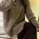 Ranqis Mutterschaftskleidanzug von Ranqis Mutter-Mutter-Mode modischer brauner Pullover Rock Zweiteiler Set 2025 Neue Frühling, Herbst und Winterbrauner Pullover + brauner Rock (zweiteiliger Set) 2xl