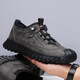 Zhedun (zhedun) men's shoes, men's non-slip work work and work wear shoes, breathable beef tendon sole shock absorbing welder spring and summer labor protection shoes FH-Chengxiang 9226 gray 42