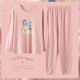 Langsha New 200Jin [Jin ist 0,5 kg] Fettpluspublikum Pyjamas für Frauen im Frühjahr und Herbst Pure Cotton Long Sleeve Lose Cotton Home Clothing für Frauen Al6621 5xl [Empfohlen 183216jin [Jin gleich 0,5 kg]]