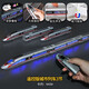 
Harmony EMU Fuxing alloy high-speed rail train sound and light return power remote control vehicle children's toy gift Scene platform set/including 4 tracks