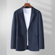 Vatica (VEDEOL) quick-drying thin ice silk sunscreen skin suit men's suit men's suit jacket men's spring and summer breathable casual top black XL-weight 145-160 suitable