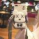 
Afapu is suitable for oppo mobile phone case doll coin wallet avocado violent bear trendy brand cute cartoon internet celebrity model full-pack soft shell anti-fall three-dimensional doll wallet-black shell full-body violent bear + crossbody lanyard oppo A52 exclusive