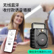 Newmine Wireless Bluetooth Speaker Outdoor High Volume Square Dance Speaker Portable Handy Household Radio Street Vendor Speaker Money Collection Code U Disk/TF Card Voice Announcer M56 [Small Body Big Volume] Standard