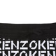 
Kenzo Takada (KENZO) Women's Cotton/Nylon Knitted Casual Pants Trouble Pants Trousers Gift for Women FC5 2PA691 3SC 99 Black and White LOGO Jacquard L