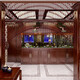 Curtain transports peach wood gourd bead curtain crystal bedroom door curtain partition porch aisle toilet without hole drilling curtain living room balcony 21 arc shapes (suitable for 0.6-0.8 meters width)