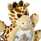 Rücksitz Beobachtungspiegel Babyauto Beobachtung Rückspiegel Rückseite Rücksitz Blindfleck Komfort Blauer Hebespiegel Giraffe Beobachtungspiegel