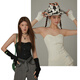 
CHUU Letter Embroidered Strap Vest Women's 2025 Spring New Product Button Sleeveless Hot Girl Slim Personalized Top Off White Uniform Size