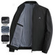 Woodpecker (Tucano) Daddy Jacket Spring und Herbst mittlere Casual Jacket 40 Jahre alt 50 Jahre 50 mittleren und älteren Herren-Großvaters Anzug Spring N9719 Blue L 175 [Empfohlen 100-125 Jin [Jin gleich 0,5 kg]]