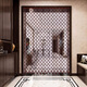 Meishuangjue peach wood gourd door curtain crystal bead curtain bedroom bathroom door opposite the aisle entrance partition curtain without holes 21 arc shapes 0.3-0.5 meters (width 0.6-0.9 meters)