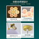 Grand View Garden (DGY) Luz de la luna Luz de la sala de estar Candelier Estudio de dormitorio cálido Posting Pending de dibujos animados Lámpara Zhongshan Lámpara O001 9734 Golden 13 Cabezas-Tres colores Bola de 15 cm Bola grande