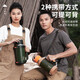 Bemega British Thermos Pot grande Capacidad 2l Tetera estofada al aire libre para hombres Botella de agua caliente de viaje al aire libre portátil