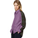 DiFelig American Retro Purple Long Sleeve Shirt Women's 2025 Spring New Loose Temperament Versatile Top Picture Color M