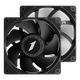 Chief Player (1st player) X-J20 4000-rpm violent fan Chassis temperature control computer cooling 12038 large air volume PWM water cooling buckle 4000-rpm small 4P+1 point 2 motherboard cable