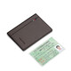 
WILLIAMPOLO Emperor Paul Men's Driver's License Bank Card Bus Card Leather Mini Card Pack Father's Day Gifts For Dad Coffee Color 6 Cards