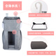 
LNGA LANDGRE Crib Storage Bag Game Fence Hanging Bag Bed Guardrail Diaper Bag Bedside Dirty Storage Bottle Rack Gray (Single-layer + 10 yuan plus hand-pull ring)