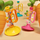Beverly (Buddyfun) Kleine Trompetenspielzeug Kinder können spielen und saugen und Musik Baby Baby Whistle Flute Kindertag Geschenk Cartoon süßes Haustier kleines Trompetenrosa