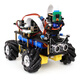 Createblock Raspberry Pi 4B AI Visual Car Robot inteligente Reconocimiento Visual Tracking Robot McNum Wheel Raspberry Pi 4B (4G) Placa base