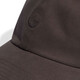 Adidas baseball cap pure cotton sweat-absorbing and sun-absorbing solid color simple and versatile classic Clover series IL4885 OSFM (head and tail reference 58-59)