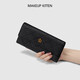 MATILLADO GATILLO BLOCKET LARGO DE CUERO MUJERES MK LIGUS LUXURES BOLSA HAND CARD LAVELA PARA MUJER LA MONEZA BLOINTA DE MONEZA PARA REGALO DEL DÍA DE MADRE.