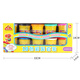 [70% neu] Peipele farbenfrohe Plastikine Clay Clay Ultraleichter Clay Kindertag Geschenke Jungen und Mädchen Spielzeug handgefertigt DIY MADEN Kinderspielzeug 10 Farben Large Cup Supplement Set