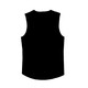 GEKM Muscle Fitness Brothers Trendy Vest Male Brothers Summer Running Basketball Training Vest Sleeveless T-Shirt Sportswear B-09 (Cotton) Black Orange Blossom XL [Recommended 140-160Jin [Jin equals 0.5kg]]