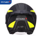 Ruimi (Rymic) Motorradhelm 3C Zertifiziert professionelle Motorrad-Reithelm-Doppellinse Drei Viertel Helm Männer und Frauen vier Jahreszeit