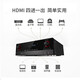 Sieben Sound Home Cinema High Power 5.1 Verstärker DTS Feedback HiFi-Stromverstärker HDMI Home Bluetooth Panoramic Professional Amplifier AV-1805 Dual Decodes 4K True 5.1 Verstärker können angeschlossen werden, passive Pistole, passive Waffe