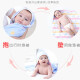 Junqin baby baby blanket newborn six-layer pure cotton gauze blanket baby four seasons swaddling towel blanket small quilt spring autumn summer blue clouds