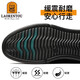 老人头（LAORENTOU）皮鞋男春秋商务休闲鞋头层牛皮系带耐磨防滑男鞋 LA12049 黑 41 