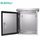ELECALL distribution box 250*300*150mm-201 outdoor stainless steel waterproof monitoring box charging box electrical control box (station) 0.5mm hand lock without printing