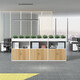 Ximulai flower trough cabinet office partition locker green plant cabinet partition wall file cabinet file cabinet file cabinet-1105