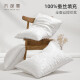 Taihu Snow Silk Pillow Double-sided Silk 100% Silk Filled Pillow Core Softly Resilient Moisture Absorbing and Breathable Single 48*74cm Phoenix Tail Flower-White Silk Filling 3Jin [Jin equals 0.5kg]