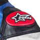 Duhan (DUHAN) motorcycle riding suit for men all seasons vs02 PU leather jacket racing suit motorcycle leather jacket waterproof spring anti-fall jacket vs02 blue PU leather top (recommended to take one size smaller) L