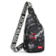 La nueva bolsa de cofre de Luyide para hombres y mujeres de hombro para mujeres cruzados de hombro al aire libre mochila de tela Oxford informal Sports Riding Chox Crossbody Bag 9906 Actualización de espesor verde/a prueba de agua; Actividad 0 59