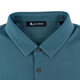 Aquascutum yagur Seite neuer Winter -Herren -Baumwolle Mischung Langarm Shirt Q4865EI021 Duck Green 47 L