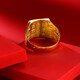 Feixi gold men's ring by gram, pure gold lucky gold jewelry for men, gold ring for the elderly, fashionable style, 8.98 grams, pure gold 999.9
